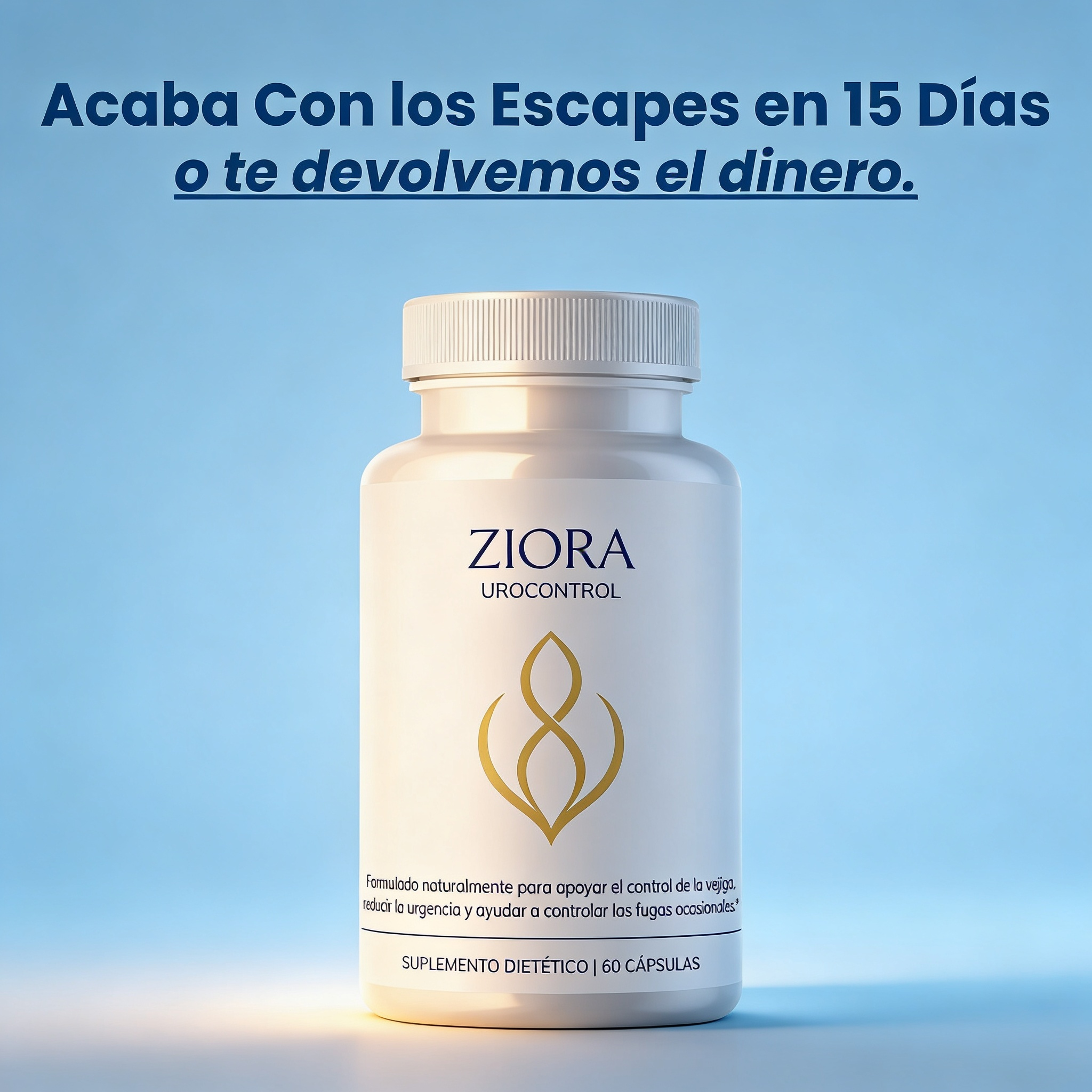Ziora© Urocontrol Para Escapes e Incontinencia